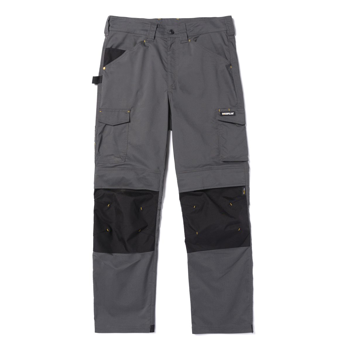 CAT ワークパンツ グレー/ブラック 11ポケット Mens Work Pants Built Tough for All-Day Comfort | CAT US